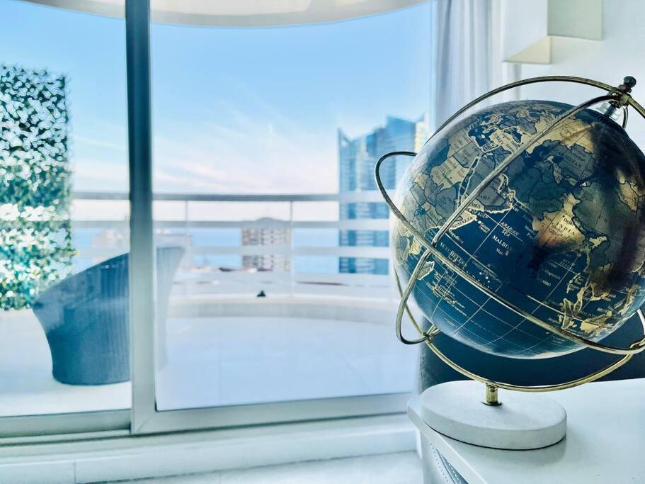 Ferienwohnung Reve Au 7E Ciel Piscine Baie De Monaco Beausoleil Exterior foto